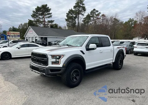 2018 Ford F150 Raptor из США, поврежденный, VIN 1FTFW1RG6JFB00567